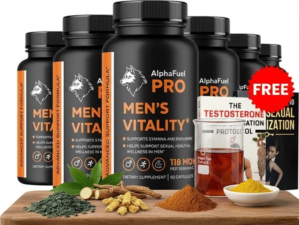 AlphaFuel Pro Male Vitality Supplement